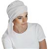 CAREBELL Smooth - Turbante in bambù per chemioterapia o alopecia, avorio, taglia unica