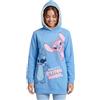 Disney Stitch e Angel Abito per Ragazze, Abito in Felpa con Motivo a Stitch e Angel, Regalo per Bambina, Taglie 3 a 8 Anni