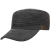 CapUniverse Cappellino a Coste Army Donna/Uomo - cap con Visiera, Chiuso Dietro Estate/Inverno - Taglia Unica Antracite