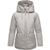 Navahoo Giacca invernale da donna calda trapuntata con cappuccio regolabile e dettagli magnetici magia pastello 14 S-3XL