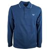 Be Board Polo Manica Lunga 100% Cotone Taglie Forti Uomo