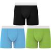 Zingther Boxer da Uomo in Cotone Elasticizzato, vestibilità Comoda, Confezione da 3, XXL