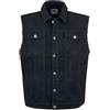 Black Premium by EMP Uomo Gilet in denim nero