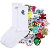 SANTA CRUZ calzini Socks MINI Screaming hand ricamato socks calzettini originali one size38/45eu & 20 stickers