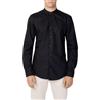 Antony Morato Camicia Manica Lunga Uomo Seoul Slim Fit mmsl00692-fa400078 46 (s) Nero