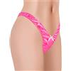 LittleForBig Piccolo segreto Tanga Tuck Gaff Panties liscio setoso nascosto gaff slip modellanti per crossdresser e individui transgender, Rosa acceso., L