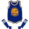 Acuryx Tutine da Neonato 0-24 Mesi coi Calzini, Pagliaccetti Bimbo Jersey da Basket Calcio Senza Manica Estivi (14-18 Mesi coi Calzini, Blu 30)