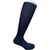 Infinity 12 Paia Calze Lunghe Uomo Sanitaria Caldo Cotone 100% Morbide di qualità Relax Riposanti Elasticizzate (12Paia Blu)