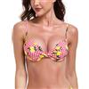 RELLECIGA Reggiseno Bikini Donna Push Up Ferretto Imbottito Regolabile