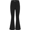 Panegy Ragazze Foderato in Pile Pantaloni Svasati Termico Caldo Leggings Stretchy Danza Yoga Bell Bottoms Imbottito Bootcut Collant Lunghezza Completa Pantaloni