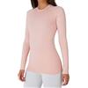 TCA SuperThermal Maglia Termica Donna Sportiva - Maglietta Manica Lunga Invernale - Magliette Termiche - Maglie Invernali - Intimo Termico Tecnico Sci - Maglia Intima Quickdry - Rosa Chiaro, XS