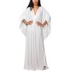 L-Peach Beach Caftano da Donna Oversize Camicia da Notte Boho Kimono Biniki Coprispalle Sarong Pareos