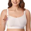 Gratlin Reggiseno Allattamento Cotone Taglie Forti Avorio XXL