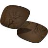 ToughAsNails Lente di ricambio per Oakley Stringer OO9315 Sunglass - Altre opzioni, Bronzo marrone., Taglia unica