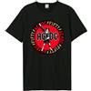 Amplified T-Shirt Banda Anniversario - 50 Anni ACDC, Nero