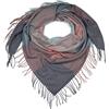 styleBREAKER Sciarpa XXL da donna a quadri colorati | Foulard invernale quadrato 150x139 cm, tessuto caldo, frange da 10 cm.