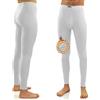 sesto senso Calzamaglia Lunga Uomo 100% Cotone Biancheria Intima Pantaloni Termici Funzionali XL Bianco