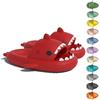 WIWIDANG Shark Swell Chanclas, Sharky Chanclas, Ciabatte Squalo Estive Open Toe Donna Uomo Pantofole da bagno Comode Sandali da Doccia Antiscivolo (Red, 40/41 EU)