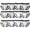 Letoileite Slip da Ragazzo Biancheria Intima Pantaloni Dinosauro Slip Morbido Cotone per Bambini 2-12 Anni 12 Pezzi