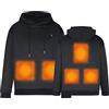 Generico Giacca Riscaldata per le Donna con Pacco Batteria Gilet Riscaldato USB Gilet Riscaldante Elettrico Intelligente Temperatura Regolabile Giacche Riscaldate Lavabile Giubbotto Trekking Invernale