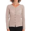 DALLE PIANE CASHMERE Cardigan Donna 100% Cashmere - Beige, M
