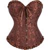 Kelvry Donna Burlesque Bustier Corsetto Corsetti da Sposa Sexy + Perizoma