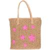 SUN68 BORSA DONNA D SABBIA/FUXIA FLUO X33208.1862 beach rafia borsa SABBIA/FUXIA FLUO ND scelta=P