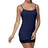 JADEA Canotta Donna con Motivo in Pizzo, Offerta 2 Pezzi, Canotta in Cotone Elasticizzato, Canotta Donna Spalla Larga, Top Donna