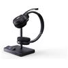 Yealink WH62 Dual Headset Per Microsoft Teams, Nero