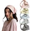 DYSWTUE 5 Pezzi Fascia Bandana, Fascia per Bandane Floreali, Sciarpa per Capelli in Chiffon Elastico Regolabile, Stile Boho Casual, Design a Triangolo, per Accessorio per Capelli da Donna