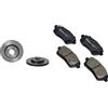 Brembo Xtra 09.A968.2X - Disco Freno Forato Anteriore, Set di 2 & P 24 072 - Pastiglia Freno - Anteriore