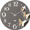 ARTI E MESTIERI orologio da parete BUTTERFLY FLOWERS piccolo - 0OR3823C354