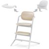 Cybex Gold - Cybex Seggiolone Pappa Lemo 3 in 1 Sand White