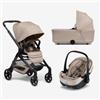joolz - Joolz Trio Hub 2 sandy taupe con seggiolino auto Pebble 360 Pro²