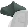 Daliya® BRAVO Parasole, Protezione Solare, per Seggiolini Auto Daliya i-Size BRAVO e ROTAZIONE, Parasole Universale per Seggiolini Auto (Verde)