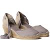 Toni Pons Espadrillas da donna in tessuto di cotone - CALONGE - Taupe, 38 EU