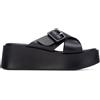 REFRESH - Sandali Donna Nero - Scarpe comode e versatili - Moda casual - Modello 17512102 (Misurare 38)
