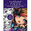 CreateSpace Independent Publishing Platf Enchanted Faces: Mermaids, Fairies & Fantasy Coloring Book