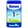 Humana 1 5HMO Latte In Polvere Per Bambini Dalla Nascita Fino Ai 6 Mesi 1,1 Kg