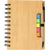 IMPRESSION Taccuino effetto bamboo con penna a sfera niall Personalizzate o neutre