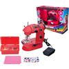 Lexibook Miraculous, Macchina da Cucire con Accessori, Luce e Pedale, Gioco d'imitazione per Ragazze, Gioco di Moda Fashion Design, SW100MILXB