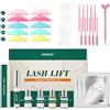 OUKEYA Kit Laminazione Ciglia, Set Laminazione Ciglia Professionale, Lash Lift Kit Fai da Te Semi-Permanente per Uso Domestico e Salone, Facile da Usare per Principianti, con Strumenti e Istruzioni