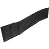 CRAFTHROU Fascia per Polpacci Sedia a Rotelle, 74cm, Oxford Nera Regolabile | Cinghia per Sedia a Rotelle, Supporto per Gamba, per Aste Piedi Larghe 45-49cm, Resistente e Traspirante