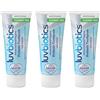 Luv Biotics Luvbiotics - Dentifricio probiotico per denti bianchi con xilitolo e senza fluoro, 3 x 75 ml, dentifricio sbiancante senza SLS, parabeni e dolcificanti artificiali, supporta la flora orale, l'alito