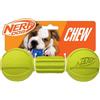 Nerf Bilanciere da Masticare in Gomma per Cani, per masticatori aggressivi, Leggero, Durevole e Resistente all'Acqua, 19 cm, per Razze Medie/Grandi, unità Singola, Verde (6994)