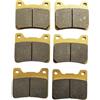 Generic Pastiglie Freno a Disco per Moto Yamaha FJ600 FZR600 XJ600 FZX700 FZ750 FZX750 XJ900 XJ900F FJ1100 FJ1200 XVZ1200 Venture, Anteriori e Posteriori.