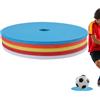 Genérico Disco di allenamento da calcio. Piastre di allenamento in PVC standard, dischi ad alto riconoscimento per migliorare la reazione e l'agilità. Disco di allenamento per giocatori di calcio