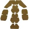 Generic Kit Patch Loop Casco, Pad Nylon Adesivi for Stile Fast