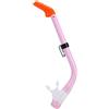YueShengYCHUANG Boccaglio da Sub per Bambini, Tubo di Respirazione Bagnato con Montaggio Frontale, Attrezzatura per Allenamento di Nuoto con Materiale in Silicone Mor, Giallo