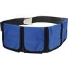 Hidyliu Cintura per Pesi per Immersioni Subacquee con Struttura in Tessuto Oxford a 4 Tasche per Apnea e Snorkeling 58,7 Pollici (Blu)